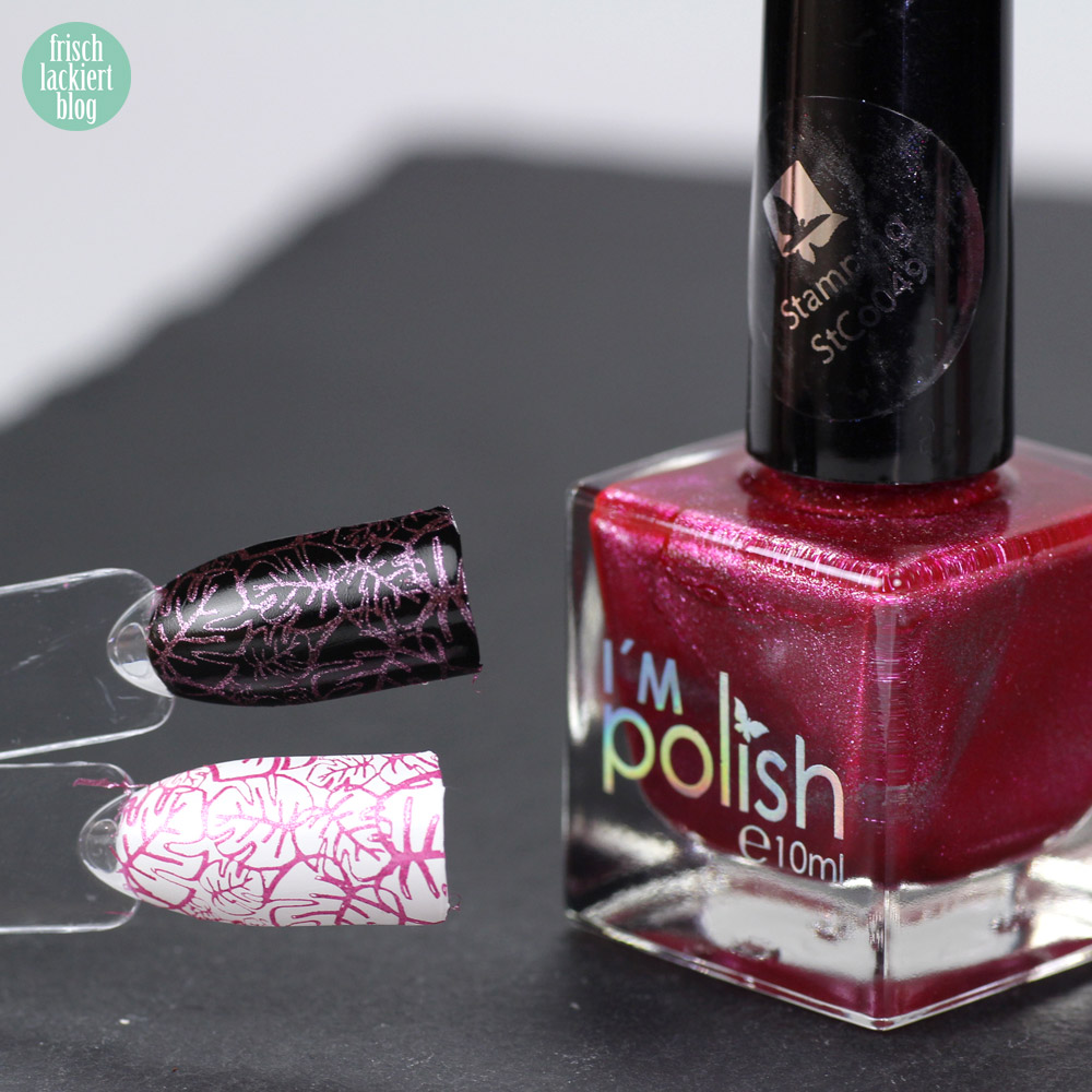 Stamping Nagellack I´m polish von brush-it.com – by frischlackiert