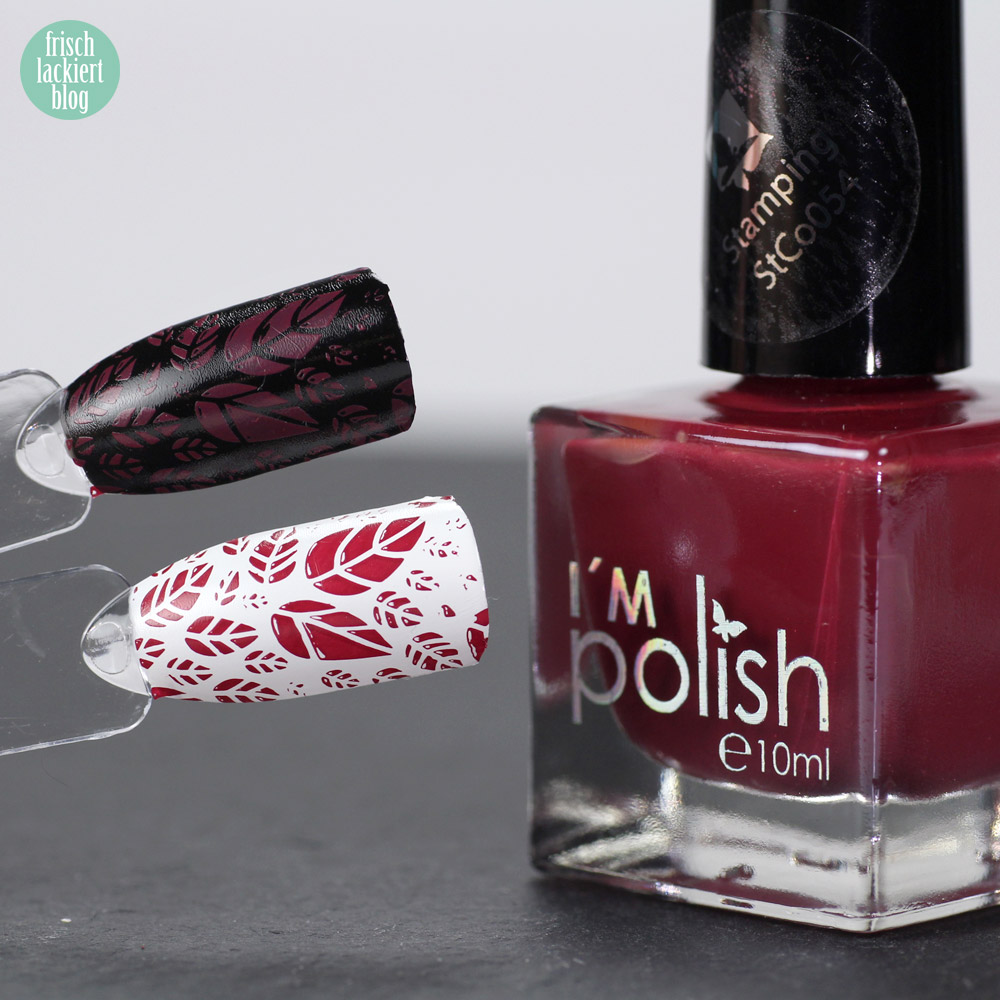 Stamping Nagellack I´m polish von brush-it.com – by frischlackiert