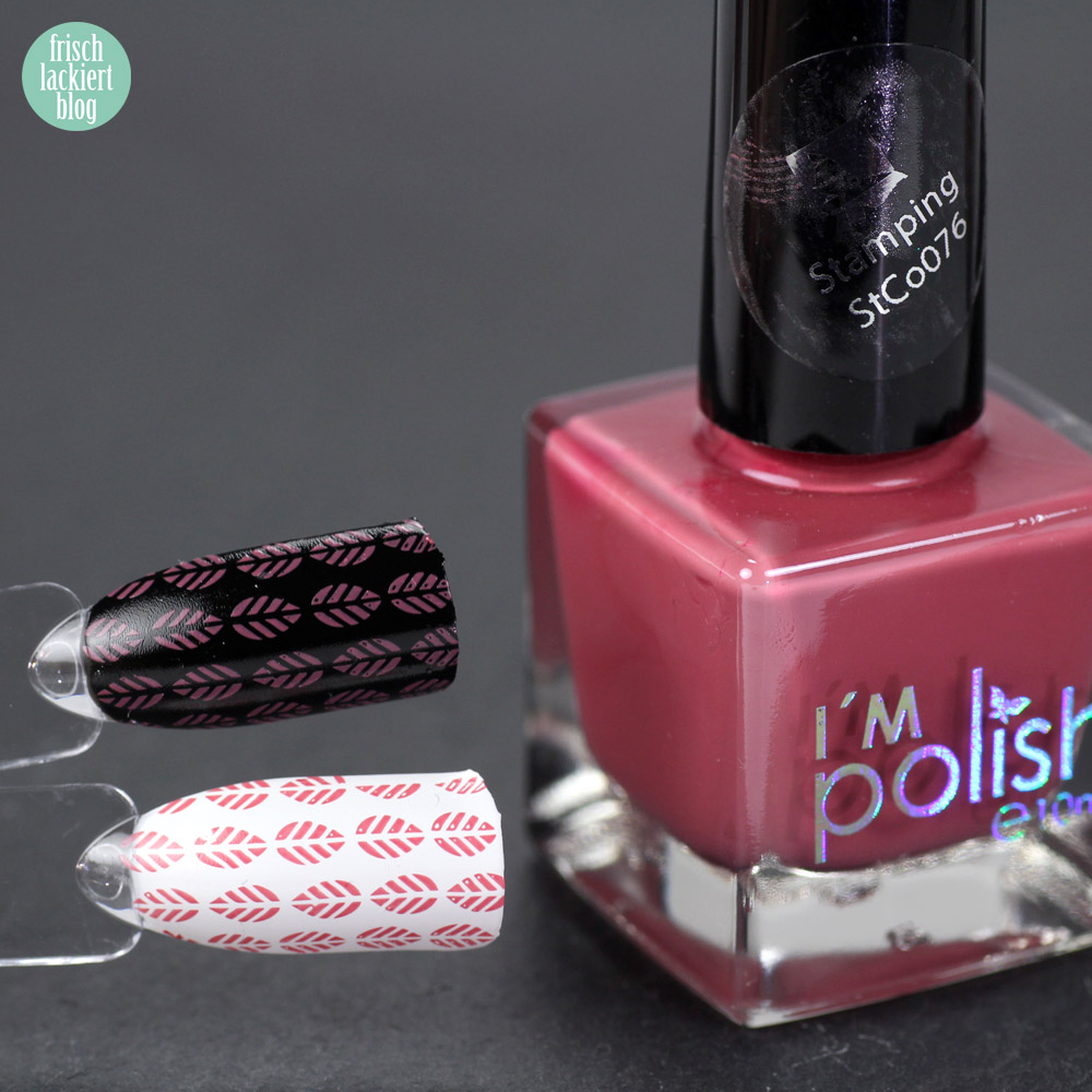 Stamping Nagellack I´m polish von brush-it.com – by frischlackiert