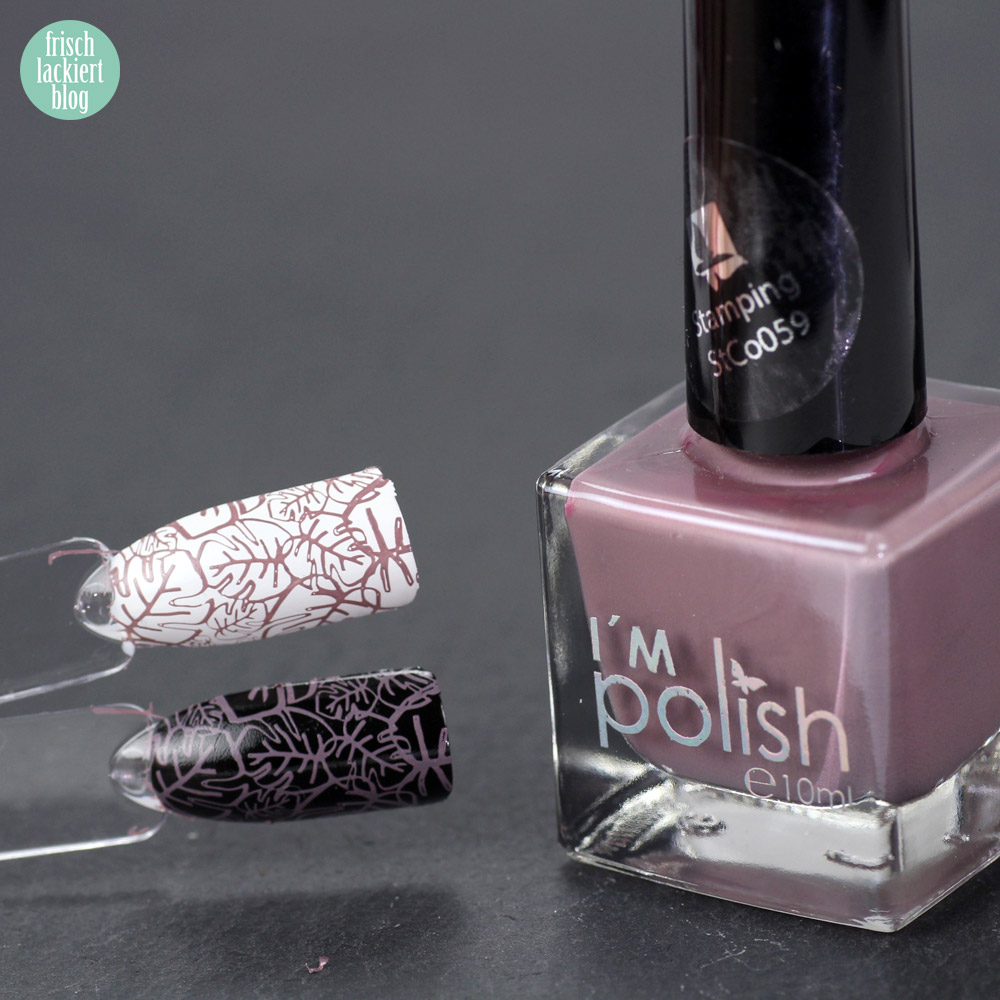 Stamping Nagellack I´m polish von brush-it.com – by frischlackiert