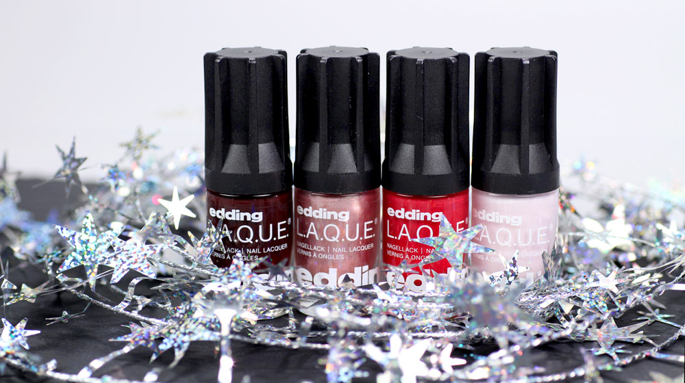 time to C.E.L.E.B.R.A.T.E. – die neue limited edition von edding L.A.Q.U.E. – swatch by frischlackiert
