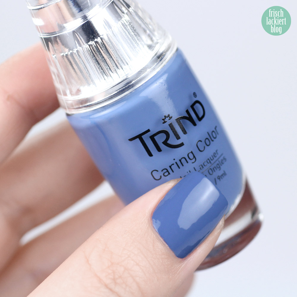 Caring Colors von Trind – Winter in New Delhi Kollektion – Hindu Blue – swatch by frischlackiert
