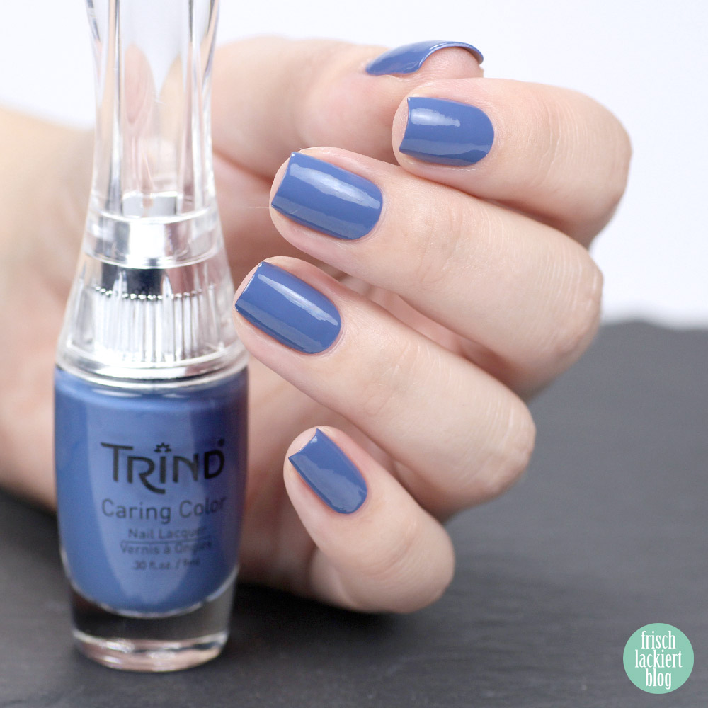 Caring Colors von Trind – Winter in New Delhi Kollektion – Hindu Blue – swatch by frischlackiert