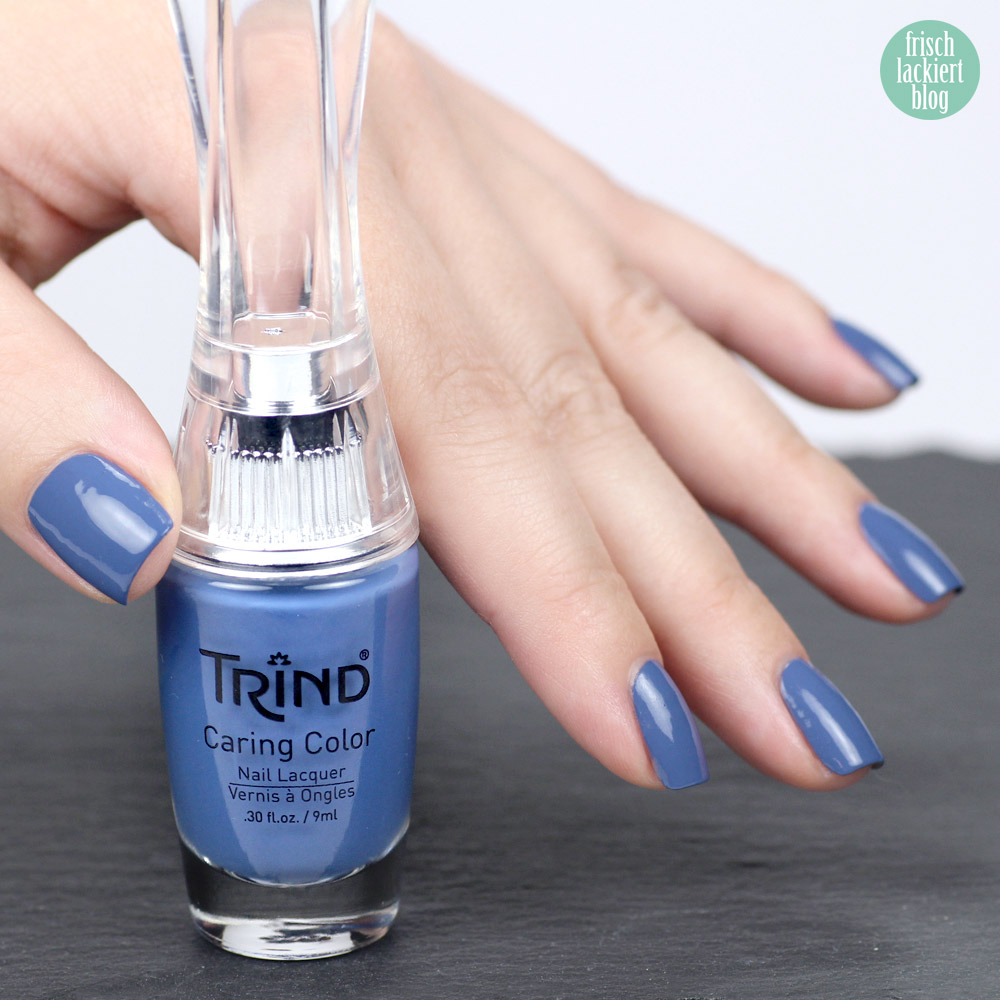 Caring Colors von Trind – Winter in New Delhi Kollektion – Hindu Blue – swatch by frischlackiert