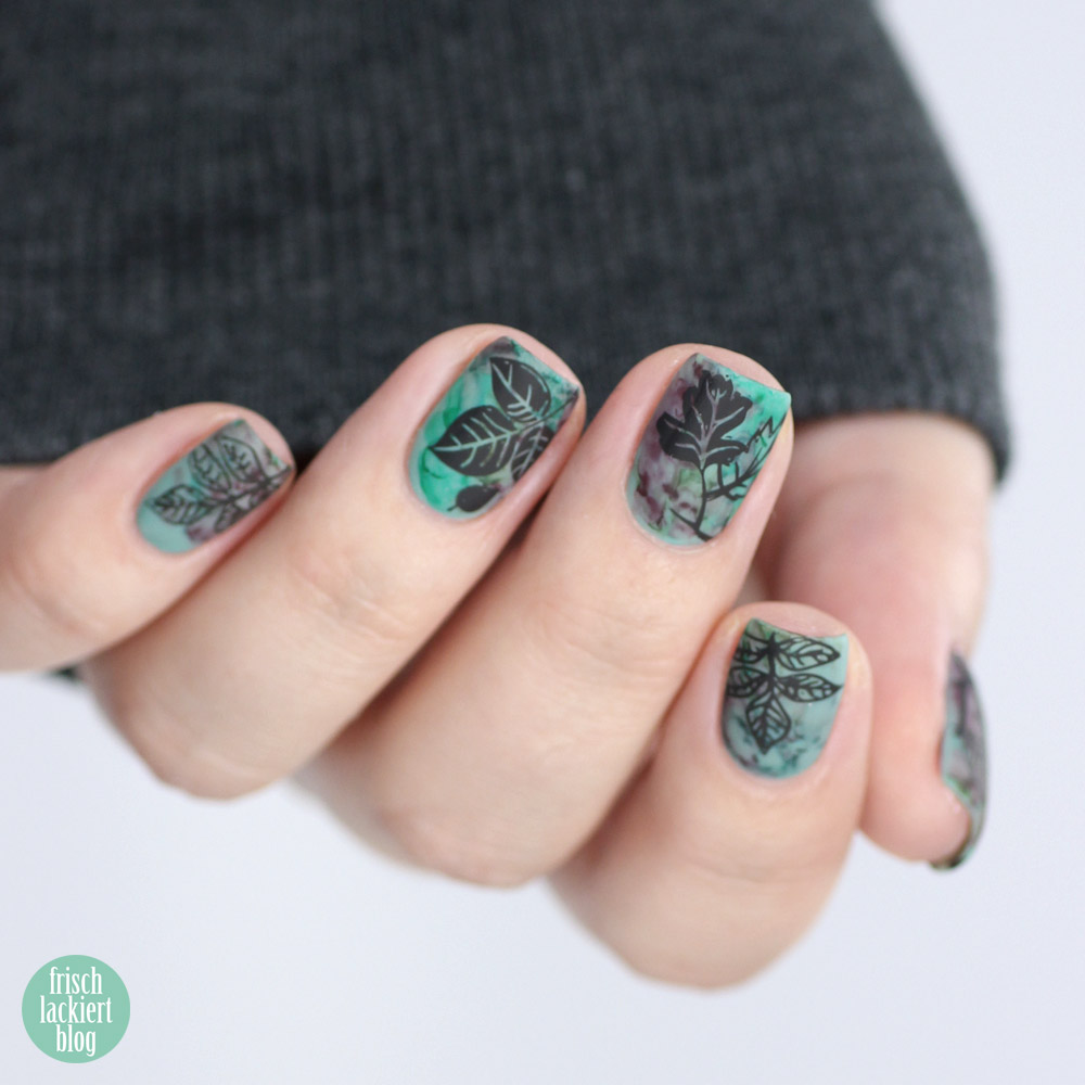Frischlackiert-Challenge – Aquarell Watercolor Nailart – by frischlackiert