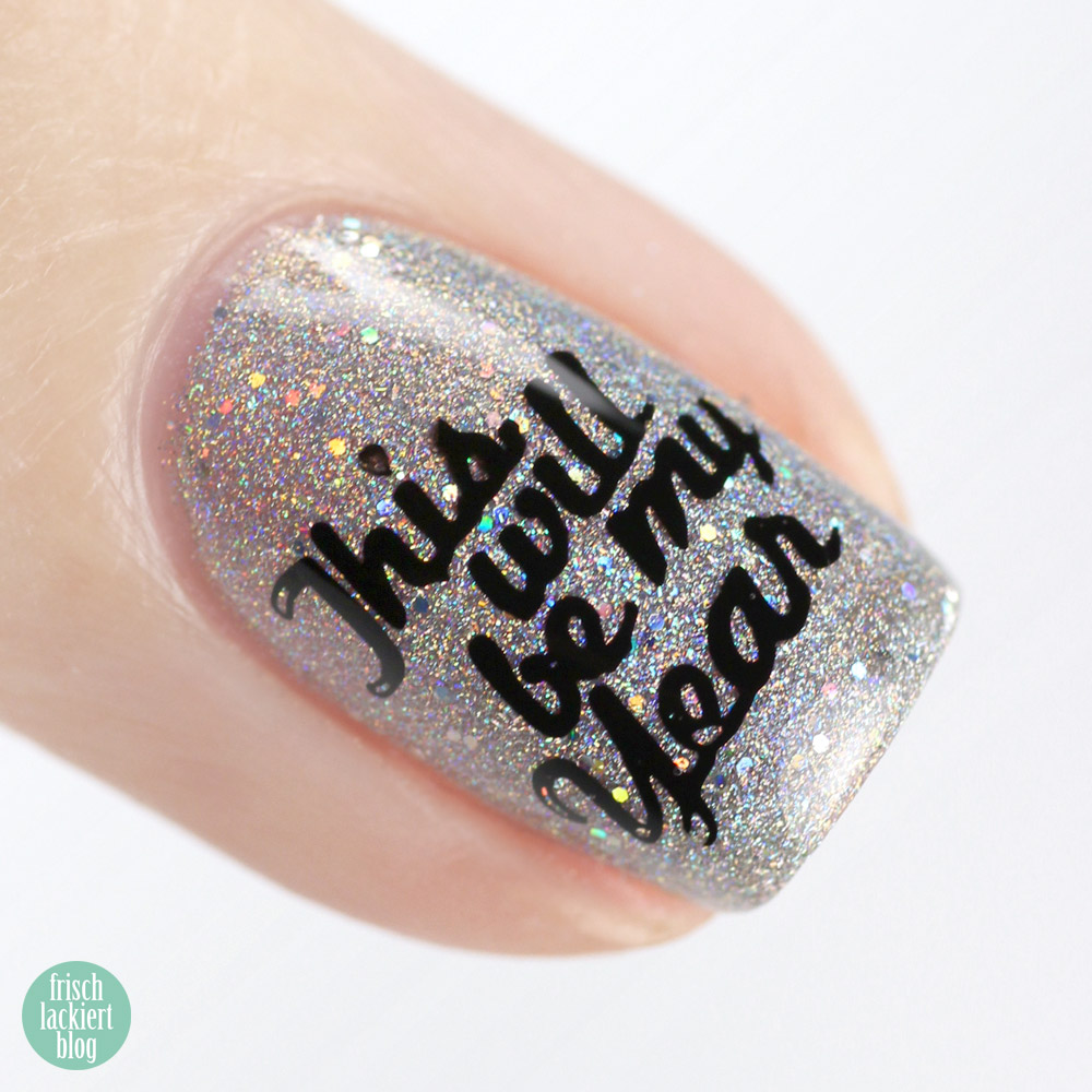 This will be my year – Silvester Nailart mit Orly Mirrorball - by frischlackiert