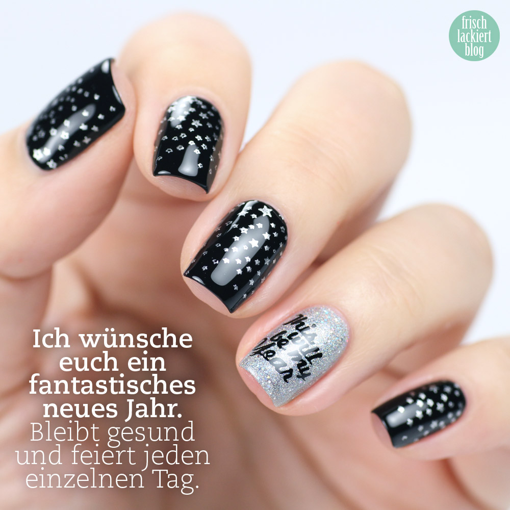 This will be my year – Silvester Nailart mit Orly Mirrorball - by frischlackiert