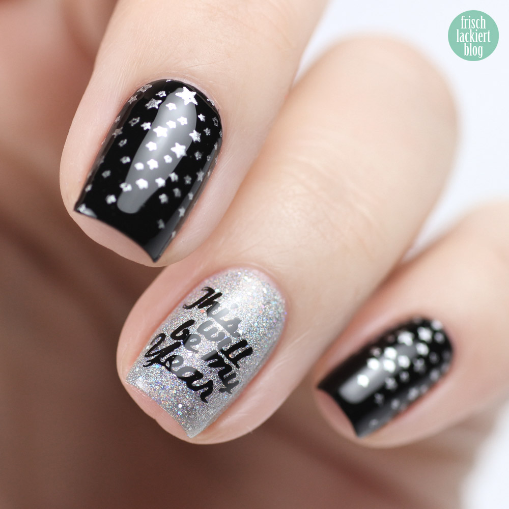 This will be my year – Silvester Nailart mit Orly Mirrorball - by frischlackiert