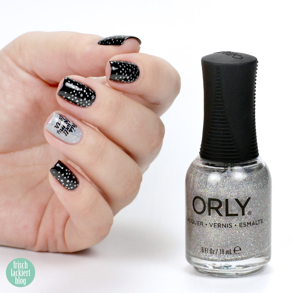 This will be my year – Silvester Nailart mit Orly Mirrorball - by frischlackiert