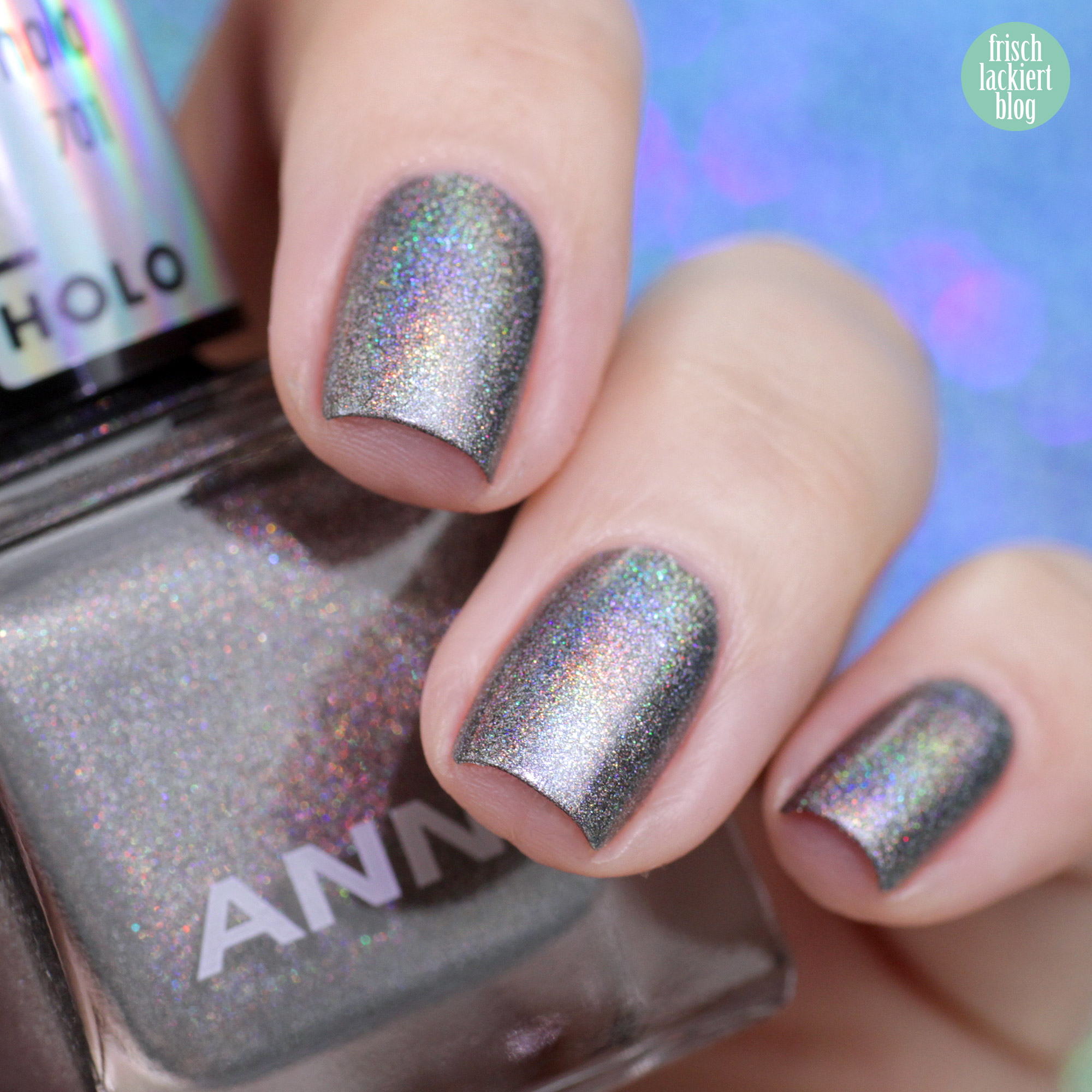 ANNY Holo it´s ANNY Nagellack Kollektion - heavenly holo - swatch by frischlackiert