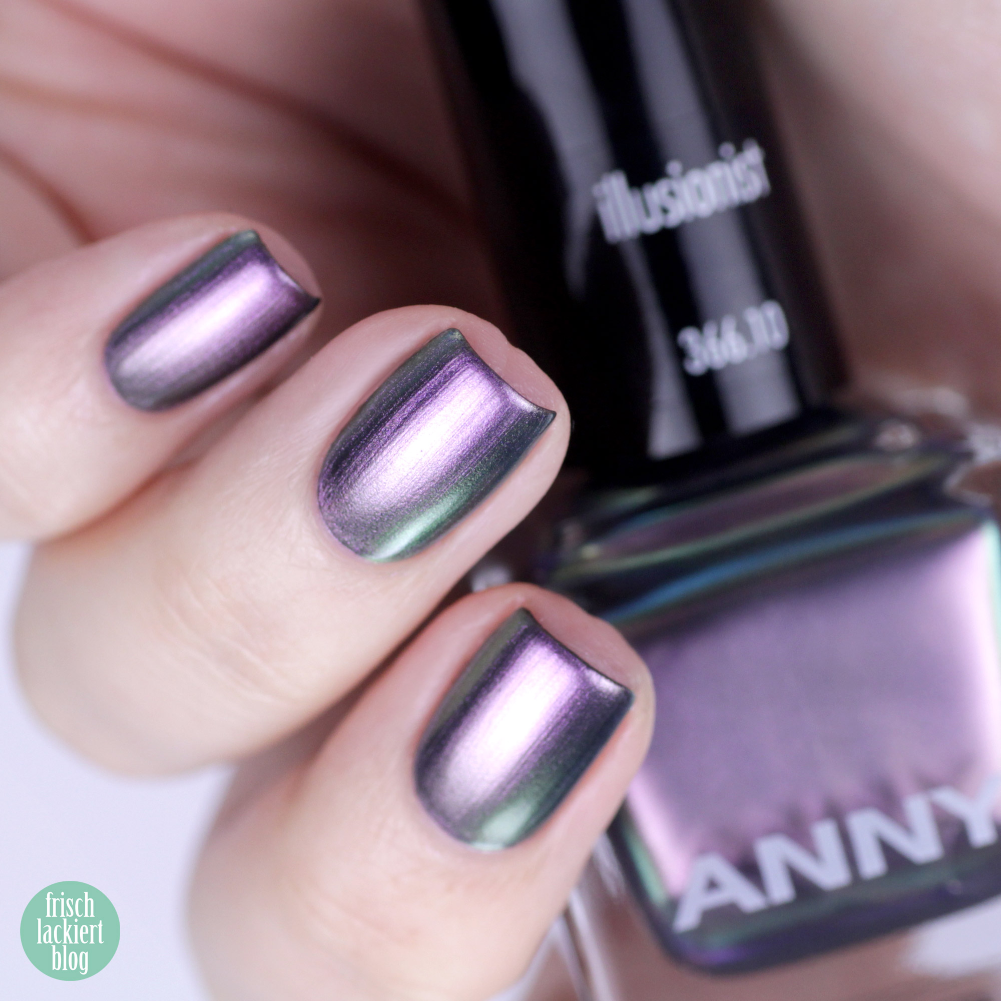 ANNY Holo it´s ANNY Nagellack Kollektion - illusionist – swatch by frischlackiert