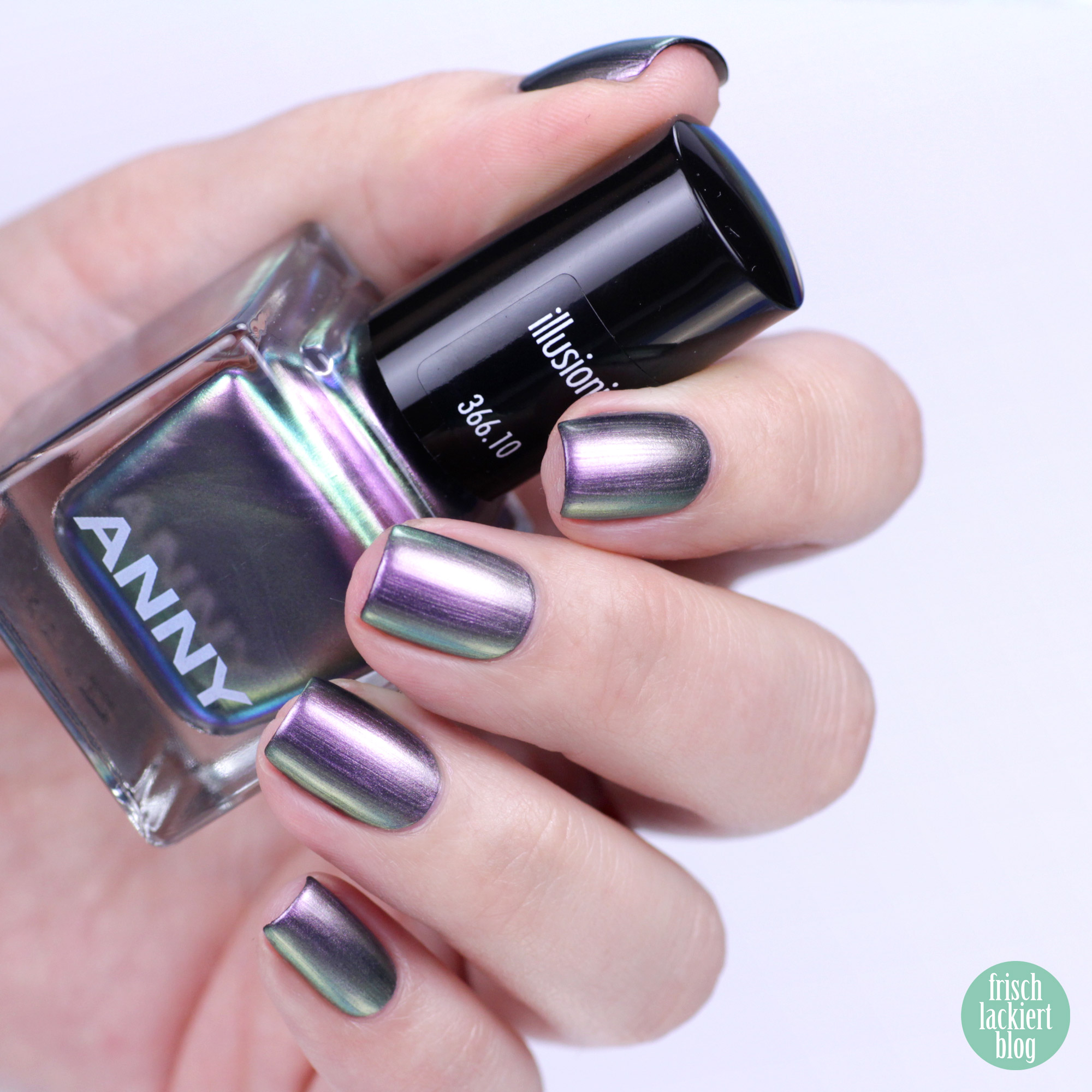 ANNY Holo it´s ANNY Nagellack Kollektion - illusionist – swatch by frischlackiert