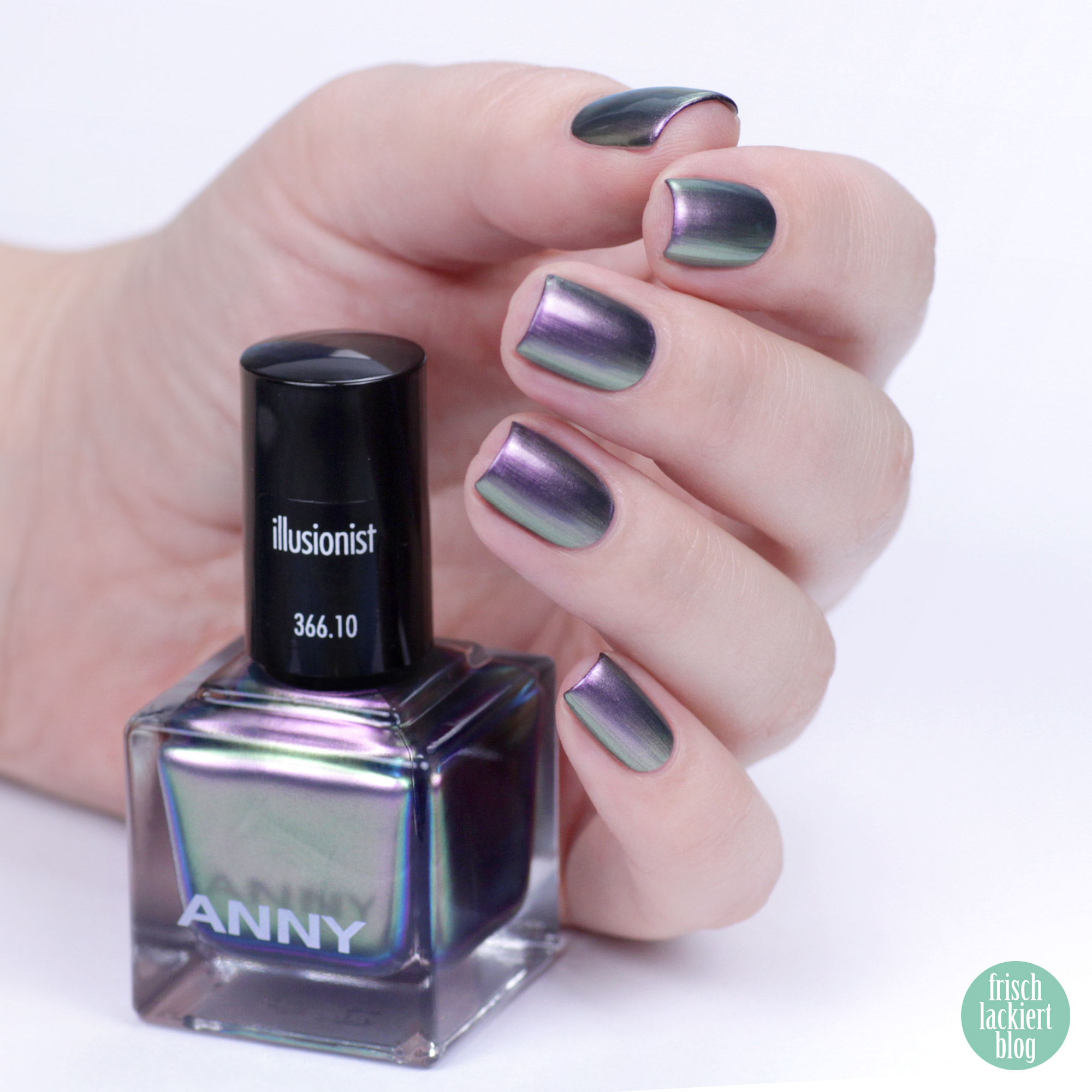 ANNY Holo it´s ANNY Nagellack Kollektion - illusionist – swatch by frischlackiert
