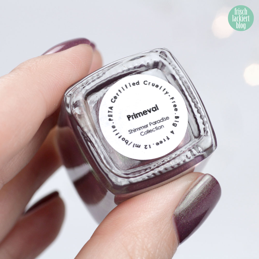 Moo Moo´s Signatures – Primeval – Shimmer Paradise Collection – holographic nailpolish – by frischlackiert