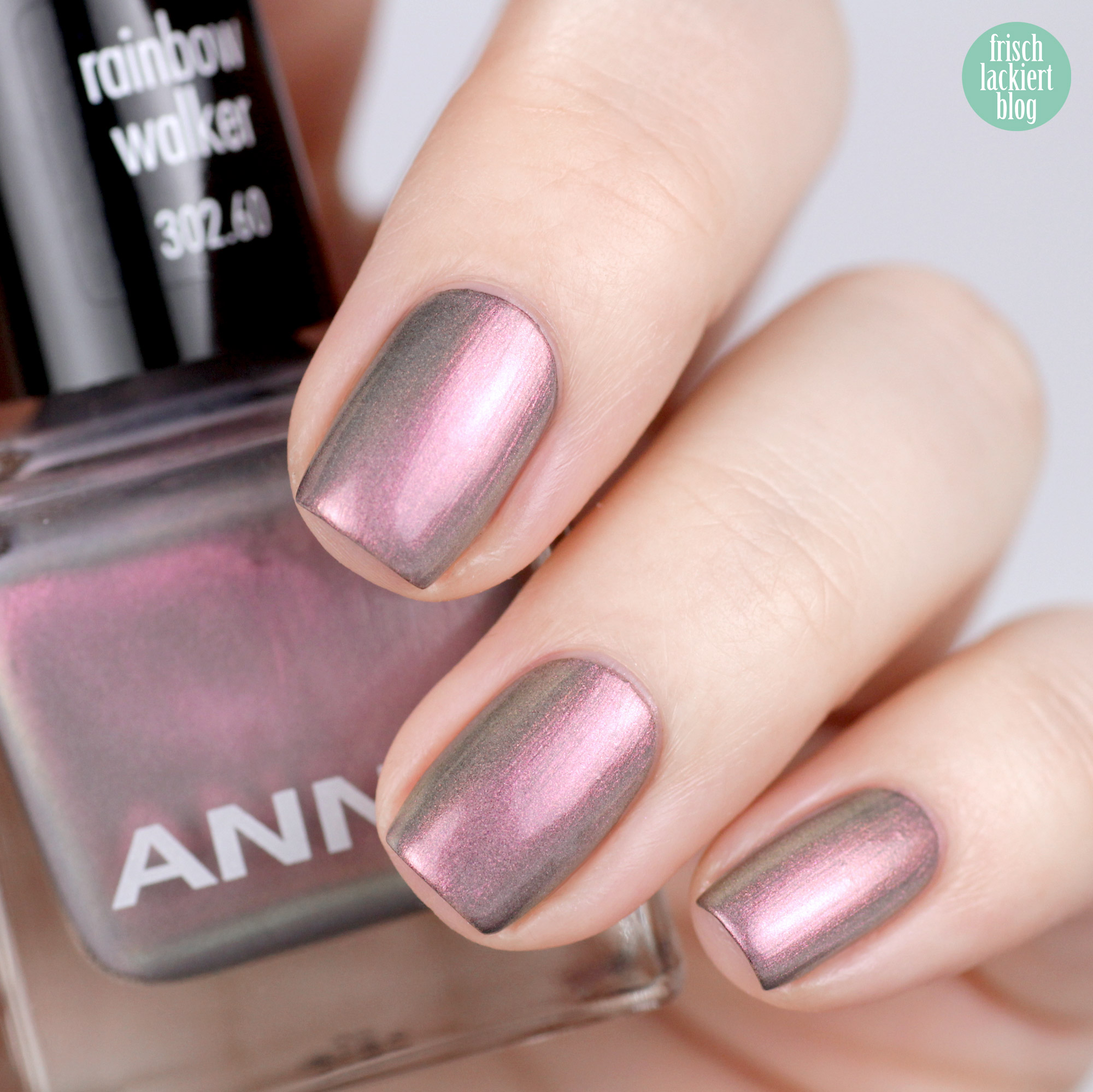 ANNY Holo it´s ANNY Nagellack Kollektion - rainbow walker – swatch by frischlackiert