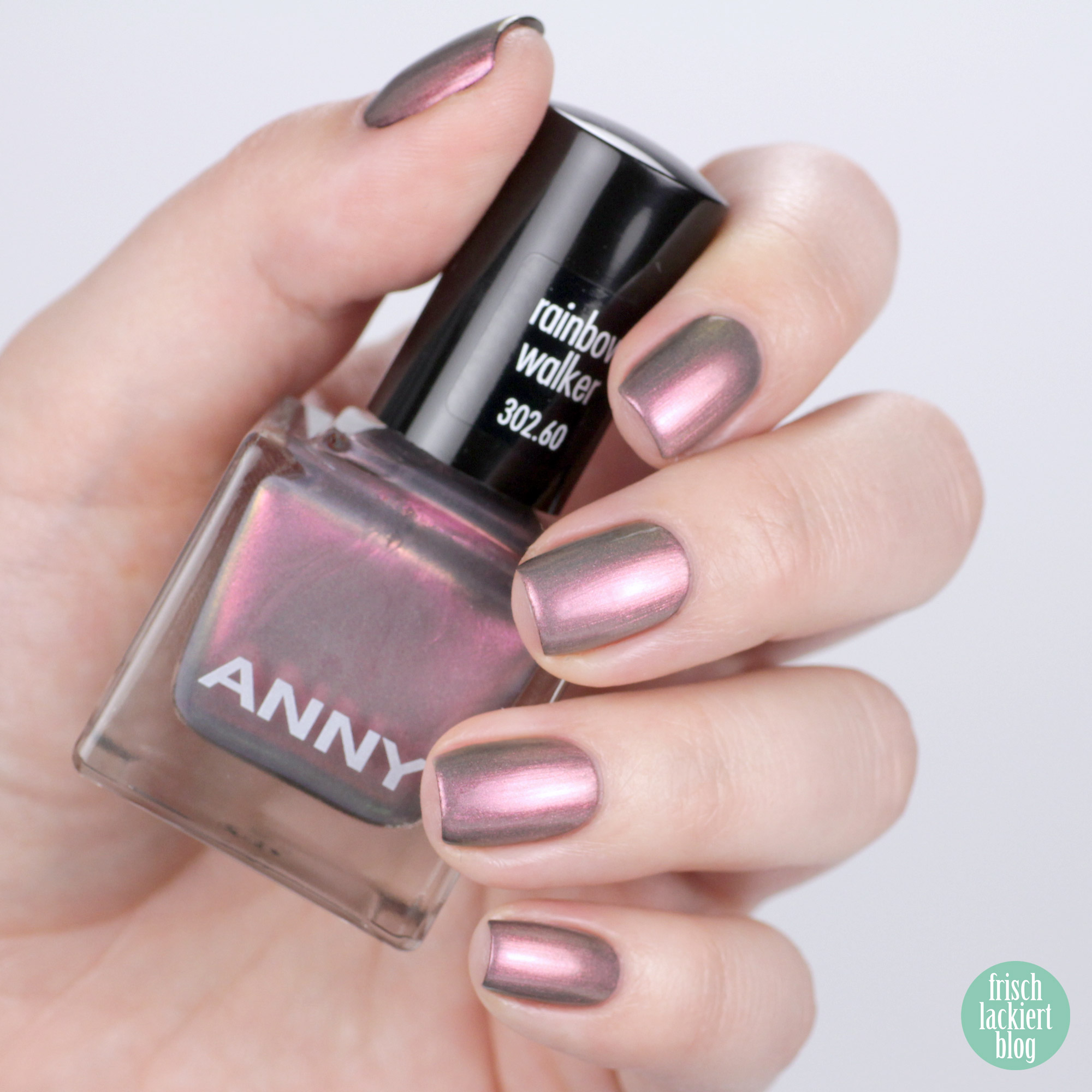 ANNY Holo it´s ANNY Nagellack Kollektion - rainbow walker – swatch by frischlackiert