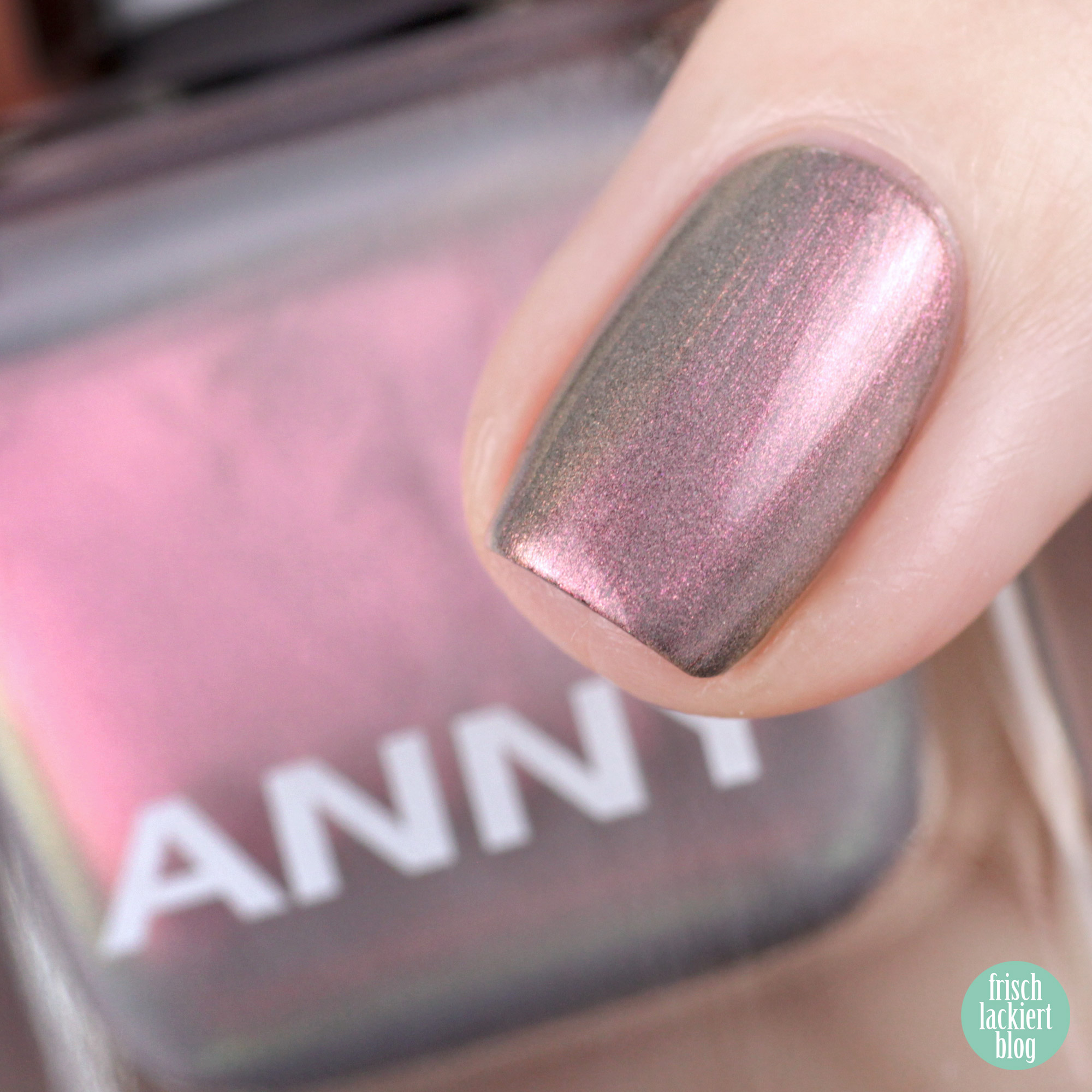 ANNY Holo it´s ANNY Nagellack Kollektion - rainbow walker – swatch by frischlackiert