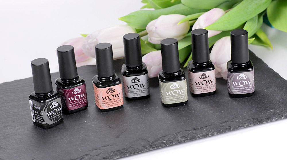 LCN WOW Hybrid Gel Polish – die neuen Farben 2018 – swatch by frischlackiert