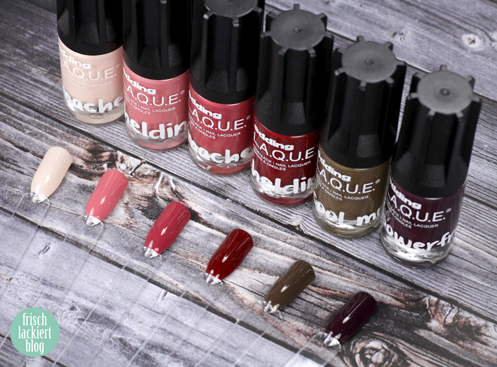 Edding L.A.Q.U.E. – Powerfrauen Kollektion 2018 - nailpolish - swatch by frischlackiert