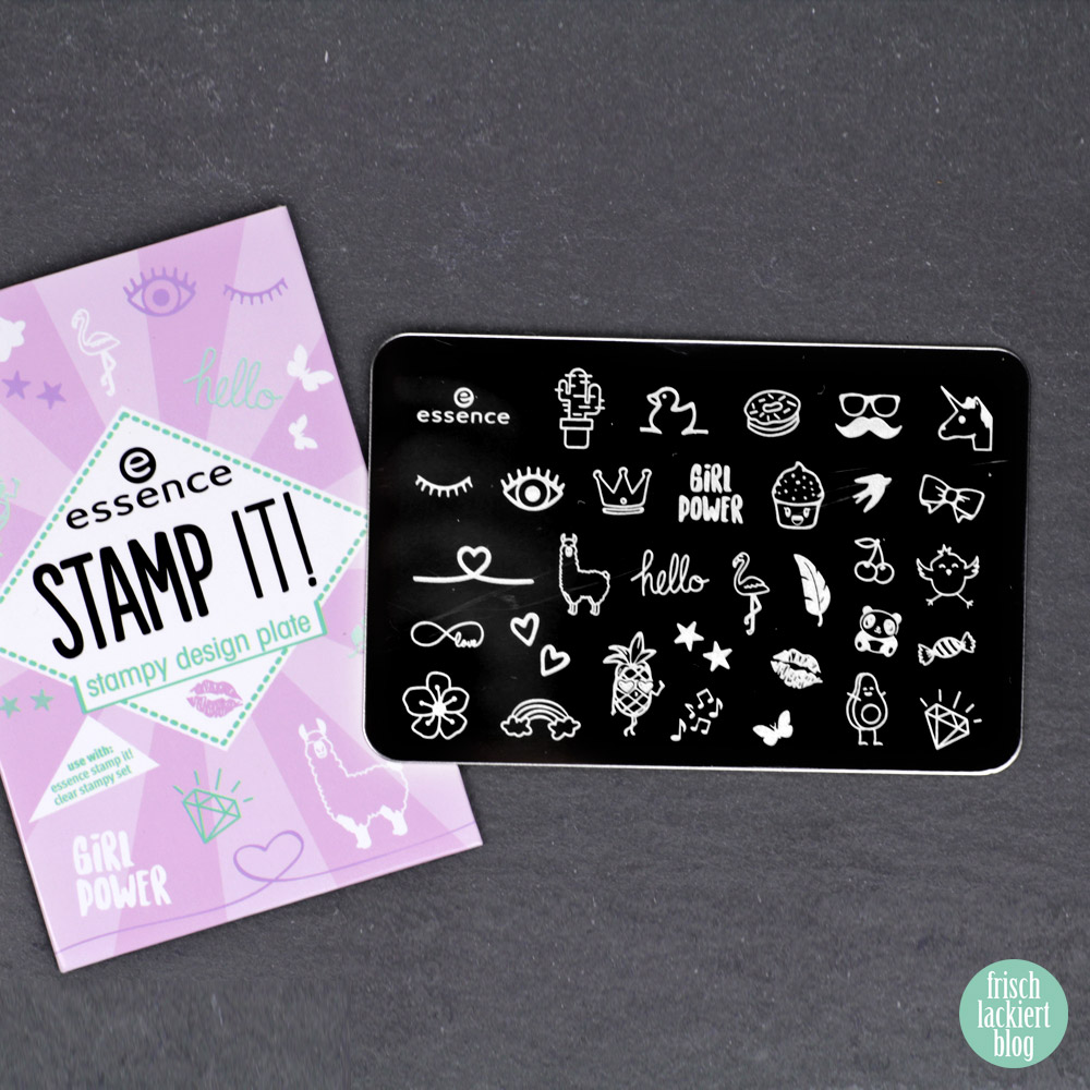 Das neue STAMP IT! Set von Essence – clear Stamper Review / Erfahrungsbericht / Test – Stamping Nailart - by frischlackiert