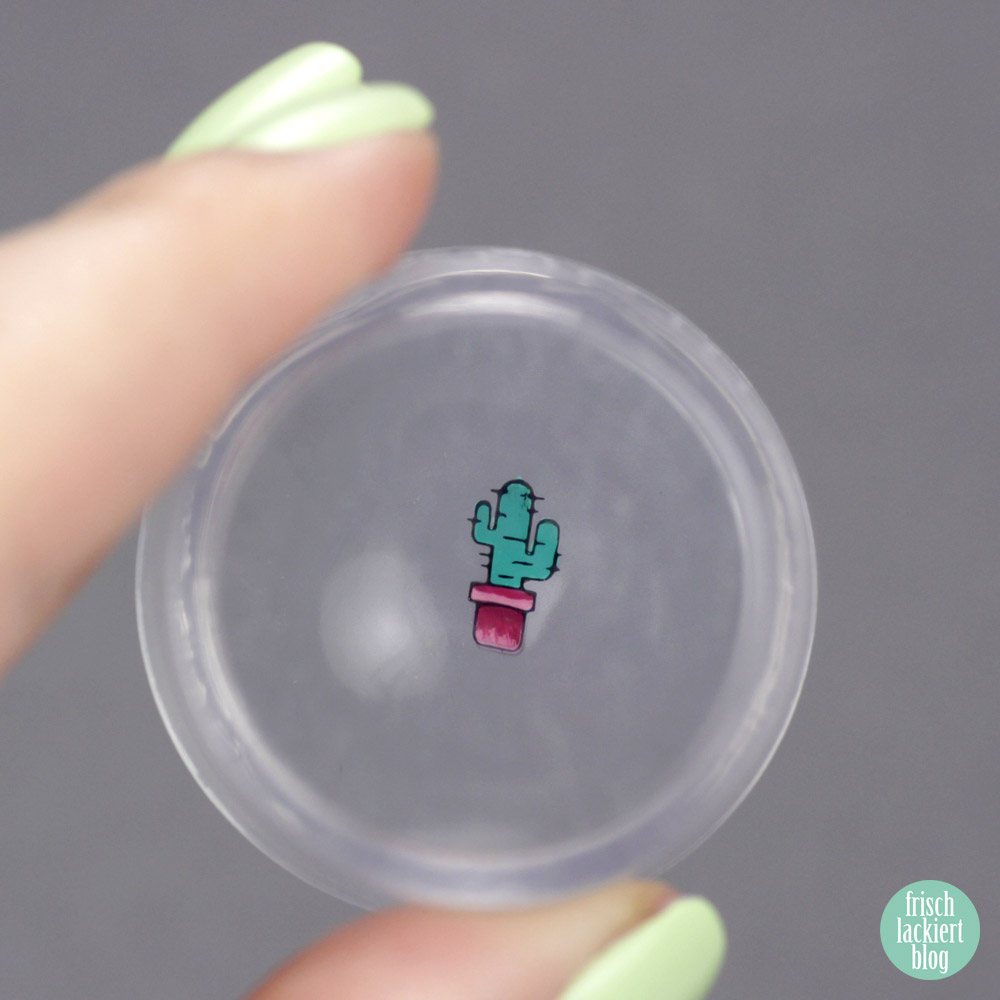 Essence Stamp It Clear Stamper – Stamping Nailart mit Kaktus – by frischlackiert