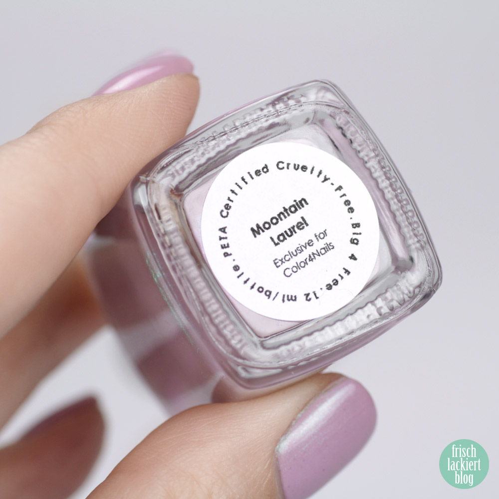 Moontain Laurel – Moo Moo´s Signature - exclusive by color4nails – 10 days only - purple nailpolish – swatch by frischlackiert