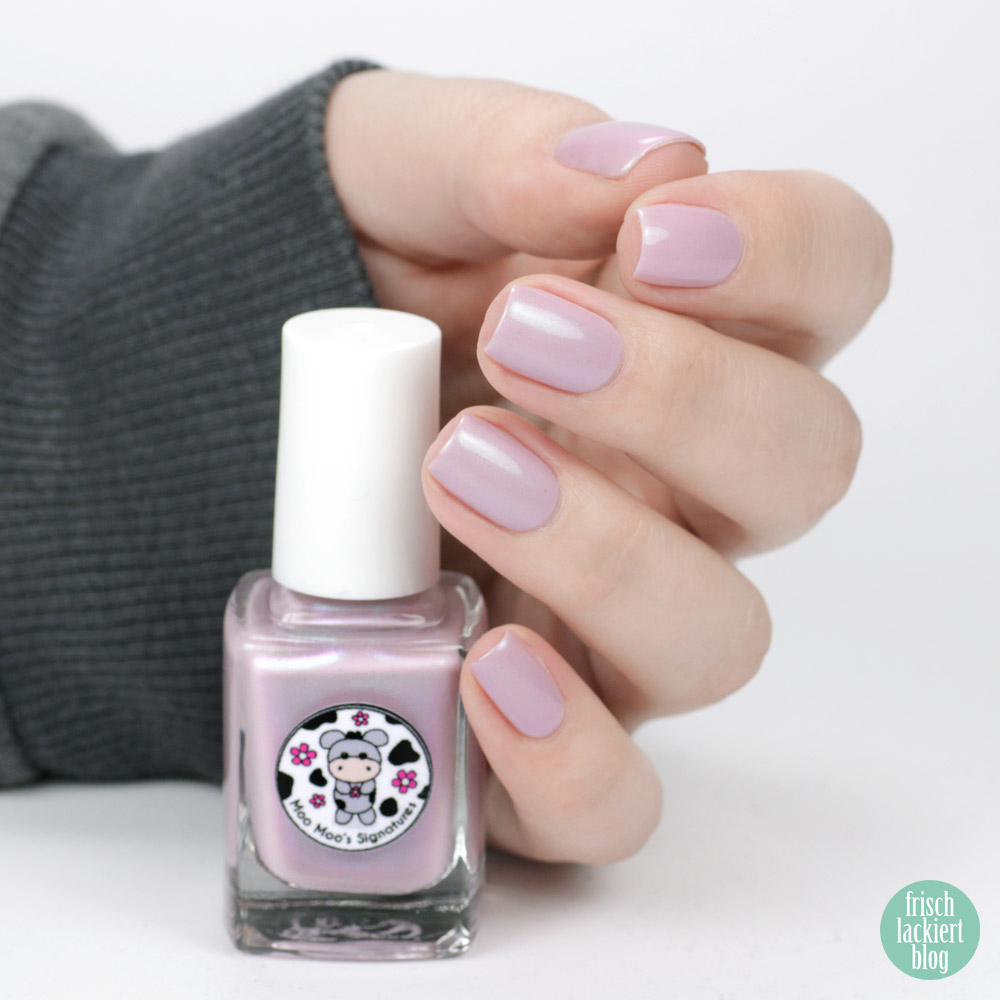 Moontain Laurel – Moo Moo´s Signature - exclusive by color4nails – 10 days only - purple nailpolish – swatch by frischlackiert