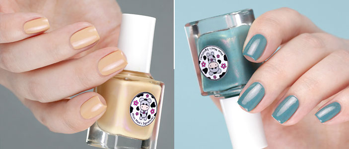 Moo Moo's Signatures – Peekamoo! I Cu & Catching Flying Apricot – Facebook Group Custom Nailpolish – swatch by frischlackiert