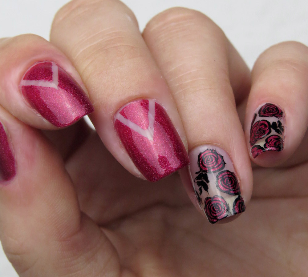 Frischlackiert-Challange Nailart-Challenge – Thema Cut Out / Negative Space Nailart – by farbgeschichten Blog