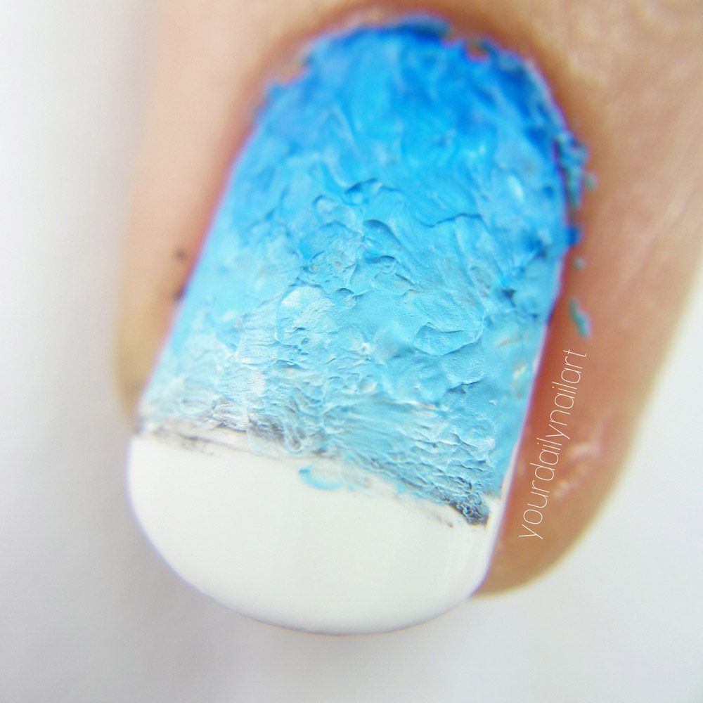 Frischlackiert-Challenge Gastbeitrag von Martha / Yourdailynailart – Paradies und Karibik Nailart freihand gezeichnet