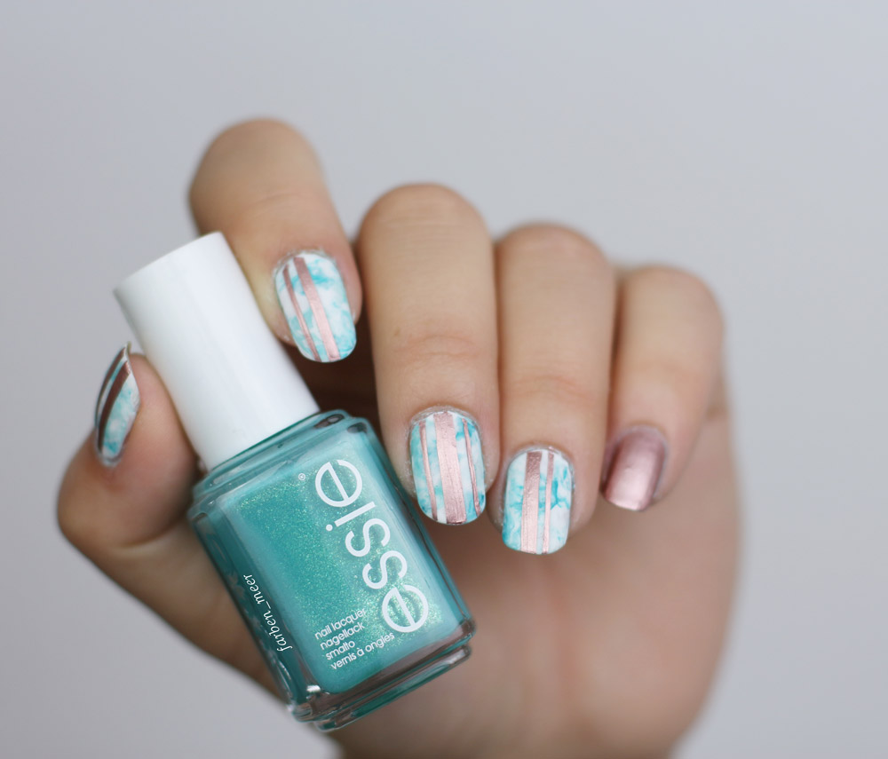 Frischlackiert-Challenge Nailart Matt Metallic – Gastbeirag von @farben_meer