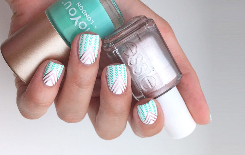 Frischlackiert-Challenge Nailart Geometrie – Gastbeitrag von Anna @lackbegeistert