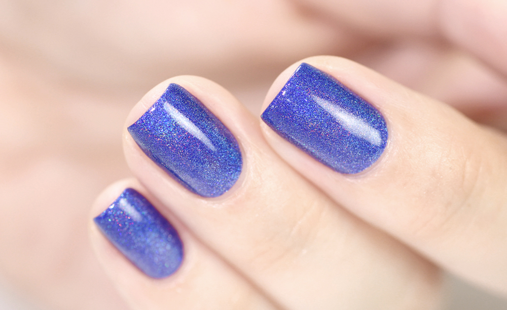Beauty Big Bang Purple Holographic Nail Polish 009 – swatch and review by frischlackiert