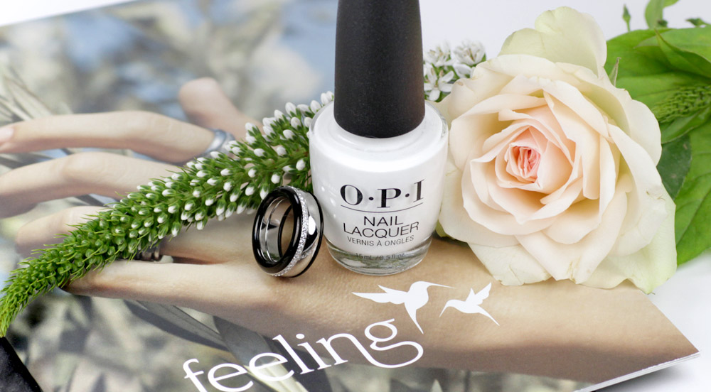 OPIxfeeling – ein Nagellack-Ring von feeling jewels mit Nagellack von OPI – Schmuck selbst gestalten – swatch by frischlackiert