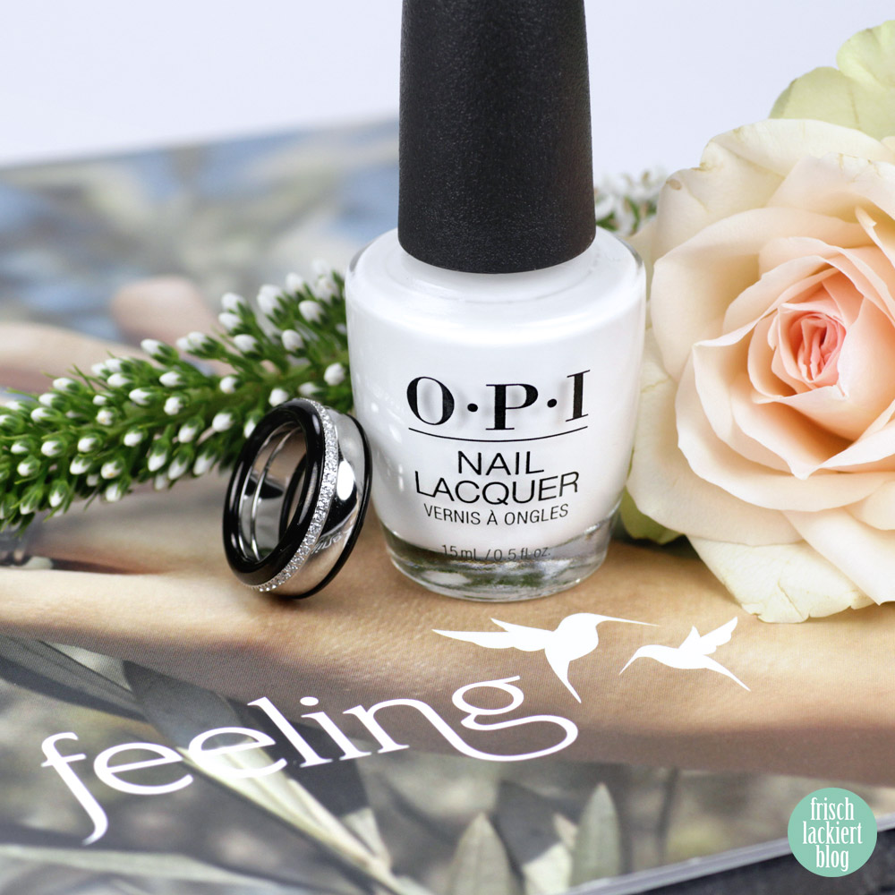 OPIxfeeling – ein Nagellack-Ring von feeling jewels mit Nagellack von OPI – Schmuck selbst gestalten – swatch by frischlackiert