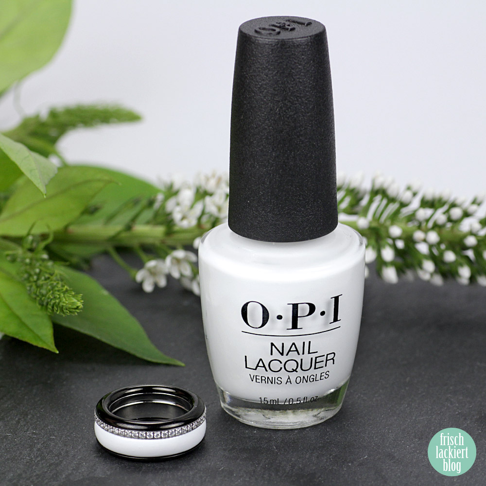 OPIxfeeling – ein Nagellack-Ring von feeling jewels mit Nagellack von OPI – Schmuck selbst gestalten – swatch by frischlackiert