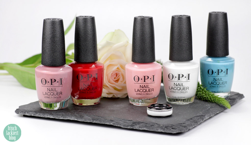 OPIxfeeling – ein Nagellack-Ring von feeling jewels mit Nagellack von OPI – Schmuck selbst gestalten – swatch by frischlackiert