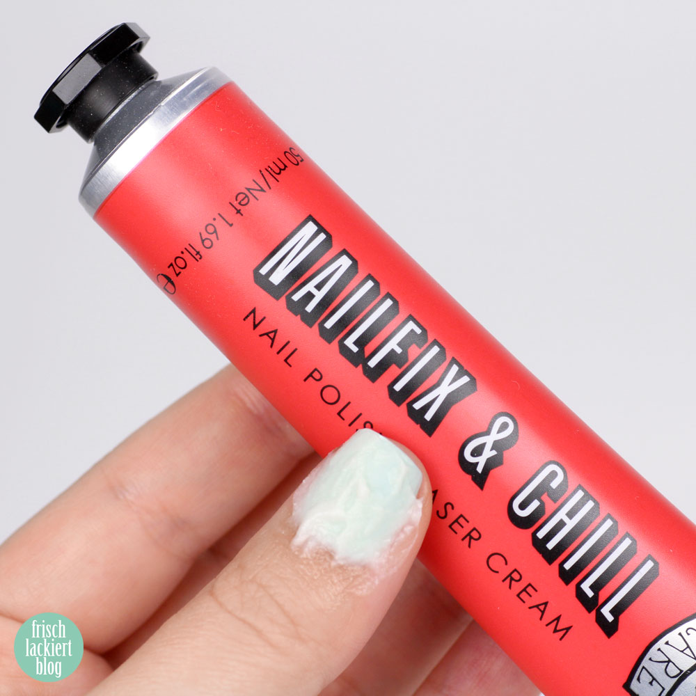 Erfahrung Nailfix & Chill Nagellackentferner Creme – Sign Tribe – Test by frischlackiert