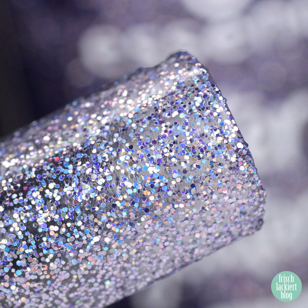 essence glitter on glitter off Peel-Off Glitzer Lacke im Test – starlight express – swatch by frischlackiert