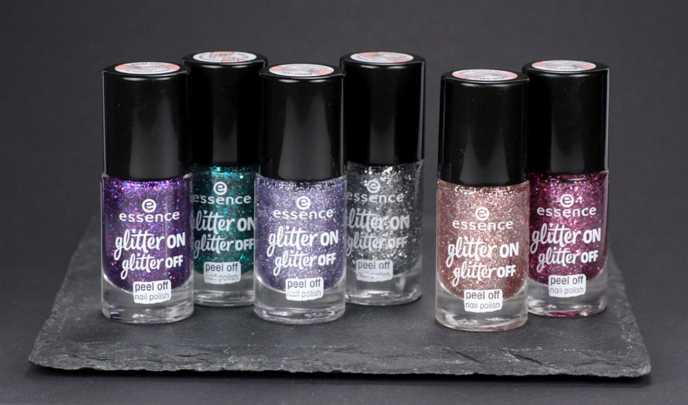 essence glitter on glitter off Peel-Off Glitzer Lacke im Test – Review von frischlackiert