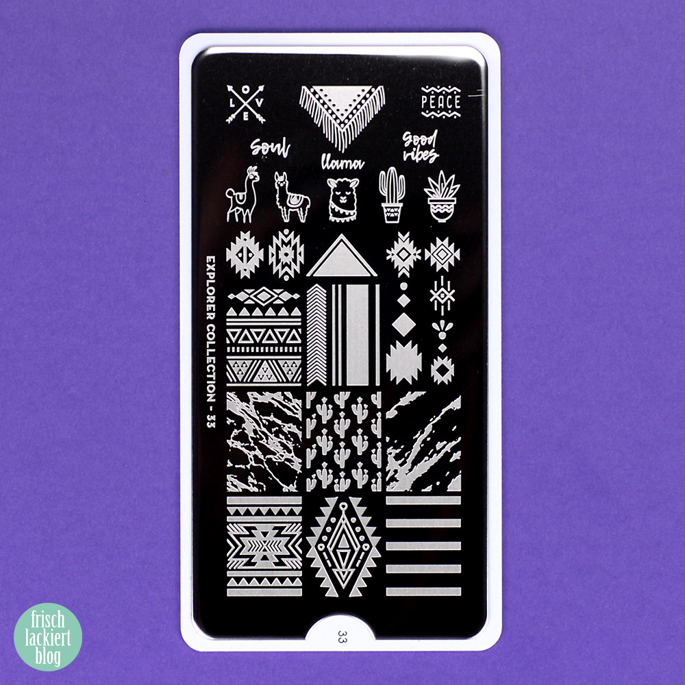 MoYou Explorer Collection 33 Stamping Plate – by frischlackiert