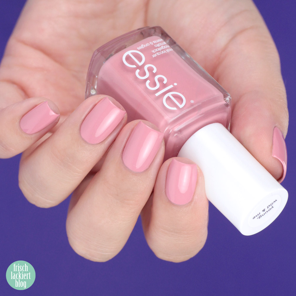 essie young, wild & me nailpolish – Sommerkollektion 2018 – swatch by frischlackiert