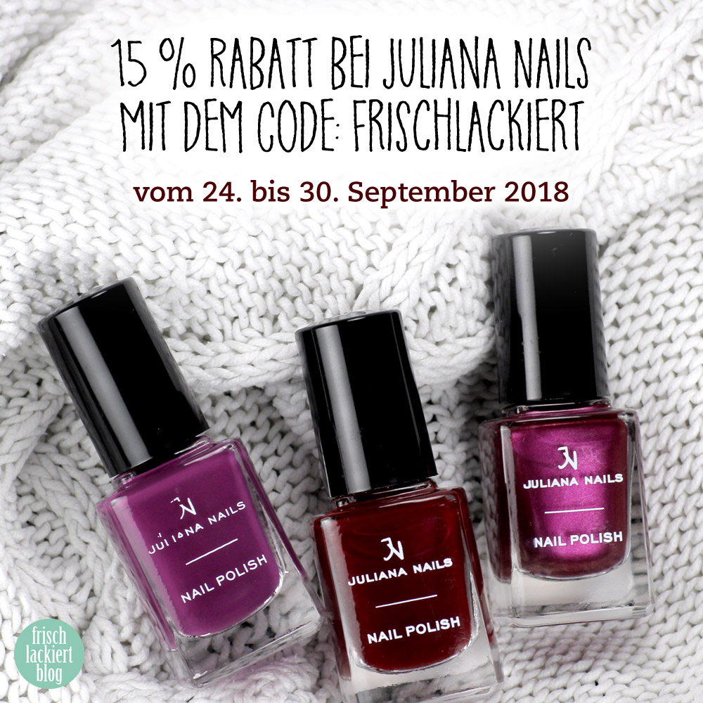 Juliana Nails – Nagellack für den Herbst – swatch by frischlackiert