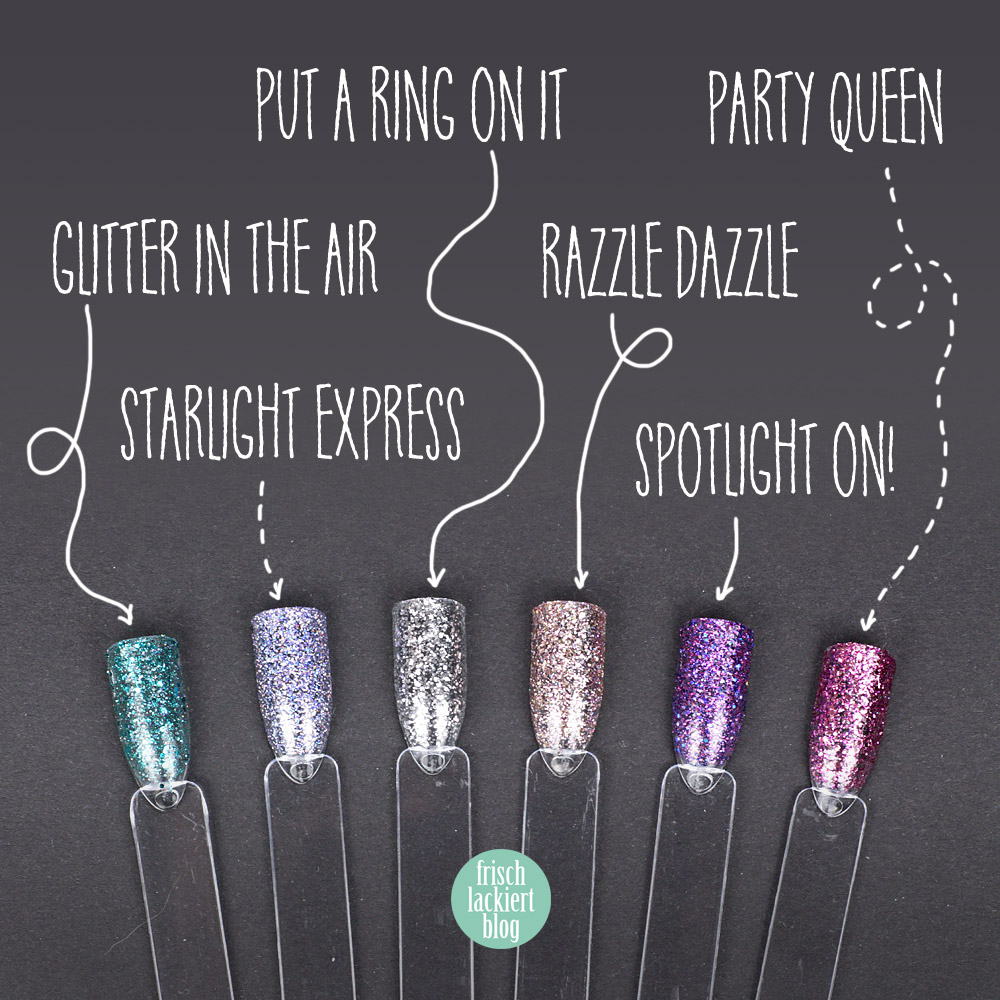 essence glitter on glitter off Peel-Off Glitzer Lacke im Test – Review von frischlackiert