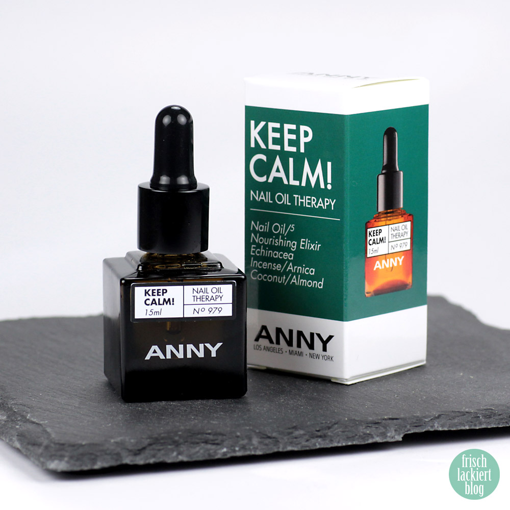 ANNY Keep Calm! Nail Oil Therapy Nagelöl – Nagelpflege – Schöne Nägel – by frischlackiert