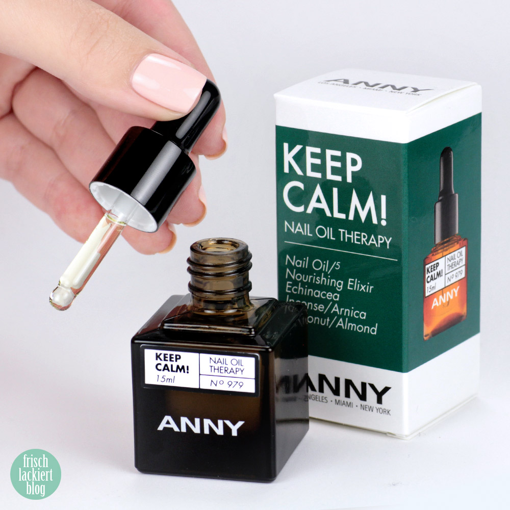 ANNY Keep Calm! Nail Oil Therapy Nagelöl – Nagelpflege – Schöne Nägel – by frischlackiert