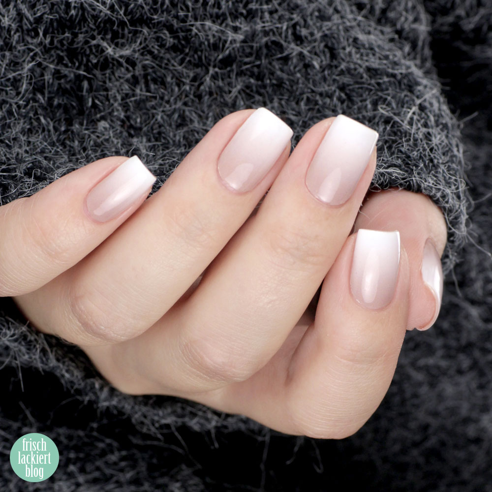 Babyboomer Nails zum Aufkleben mit Sticker Gigant Ombre Nudsita Nagelstickern für Naturnägel und Gelnägel