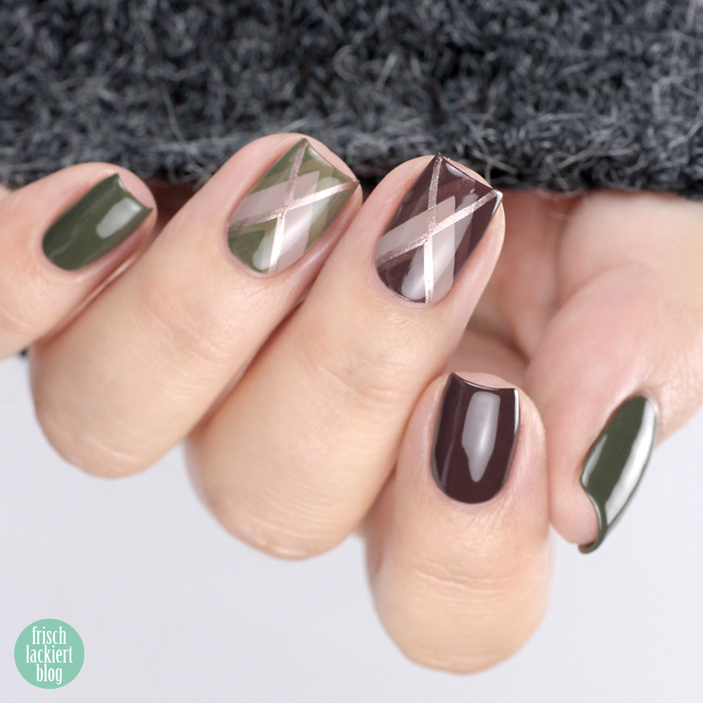 Frischlackiert-Challenge – Chevorn Nailart – Dreiecke – Pullovermuster – by frischlackiert