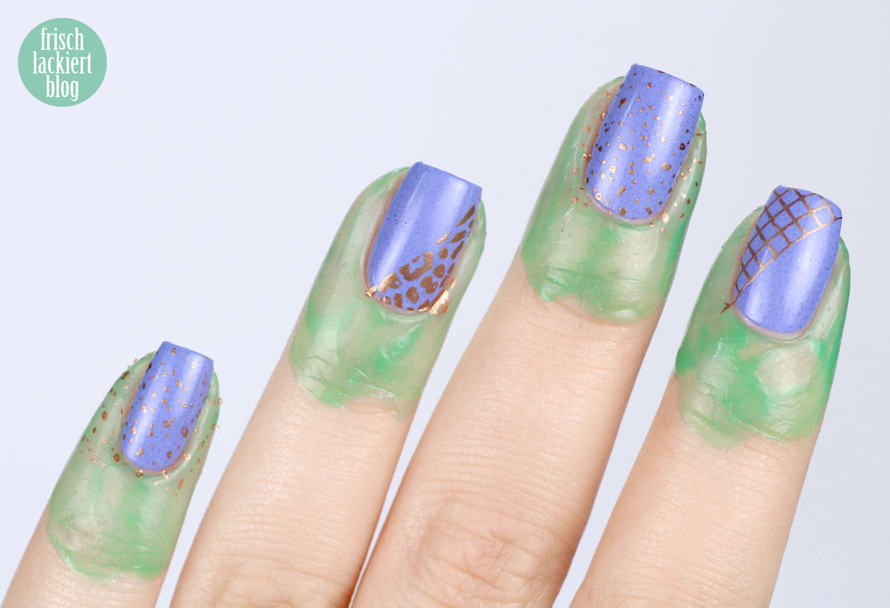 Frischlackiert-Challenge Mix and Match Nailart – by frischlackiert