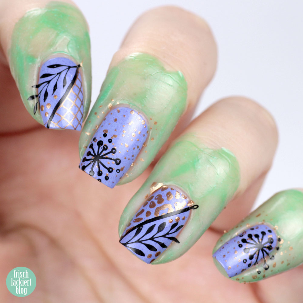 Frischlackiert-Challenge Mix and Match Nailart – by frischlackiert